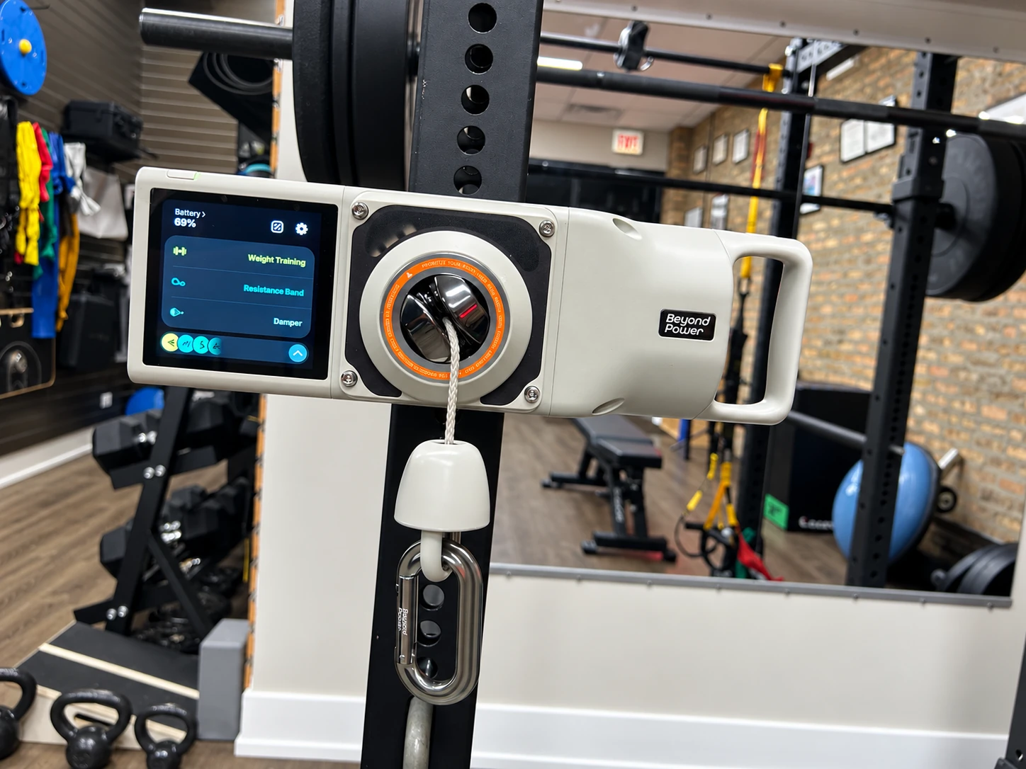 Beyond Power Voltra digital cable trainer at MILO