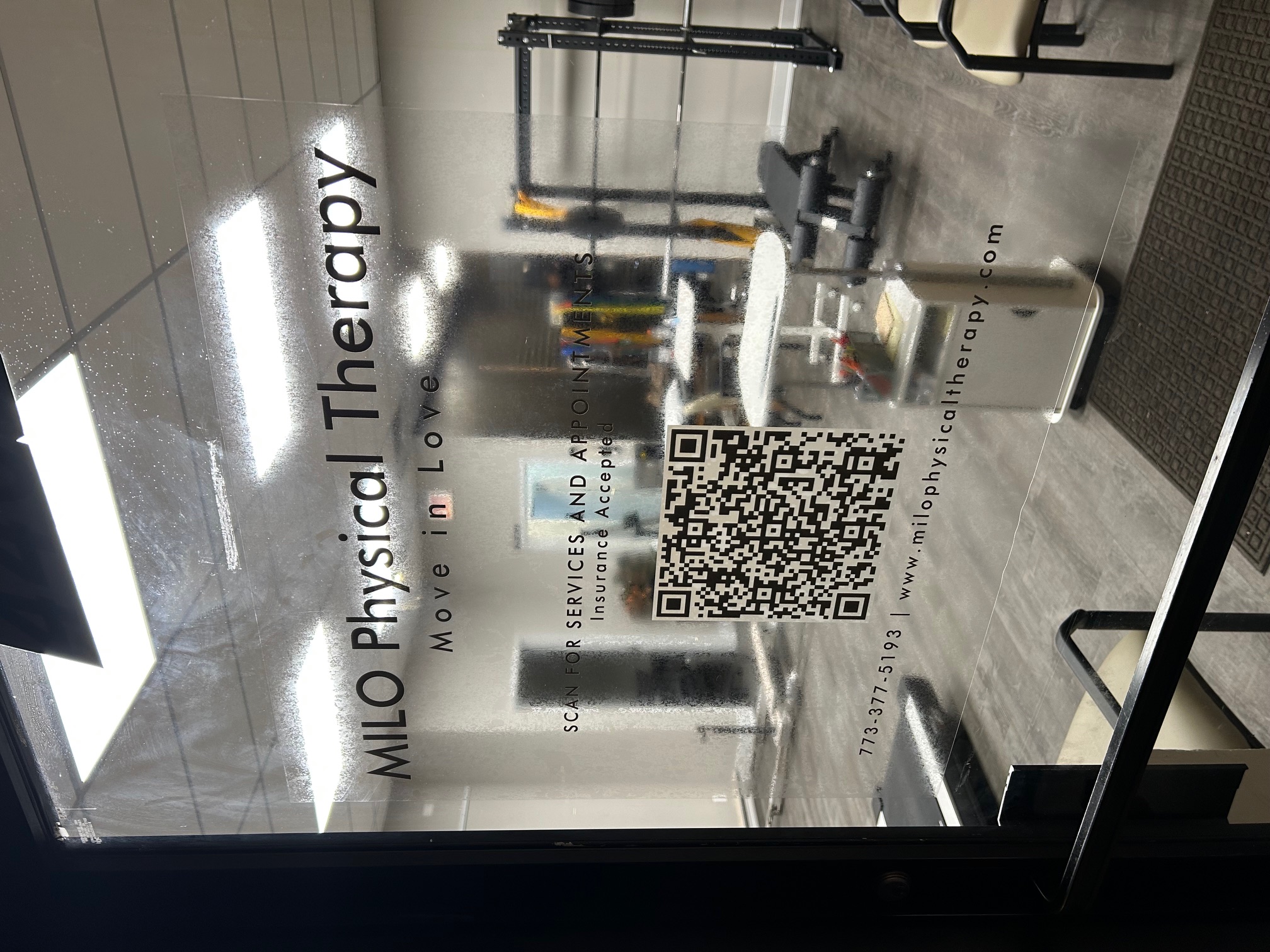 Milo Physical Therapy storefront — Move in Love