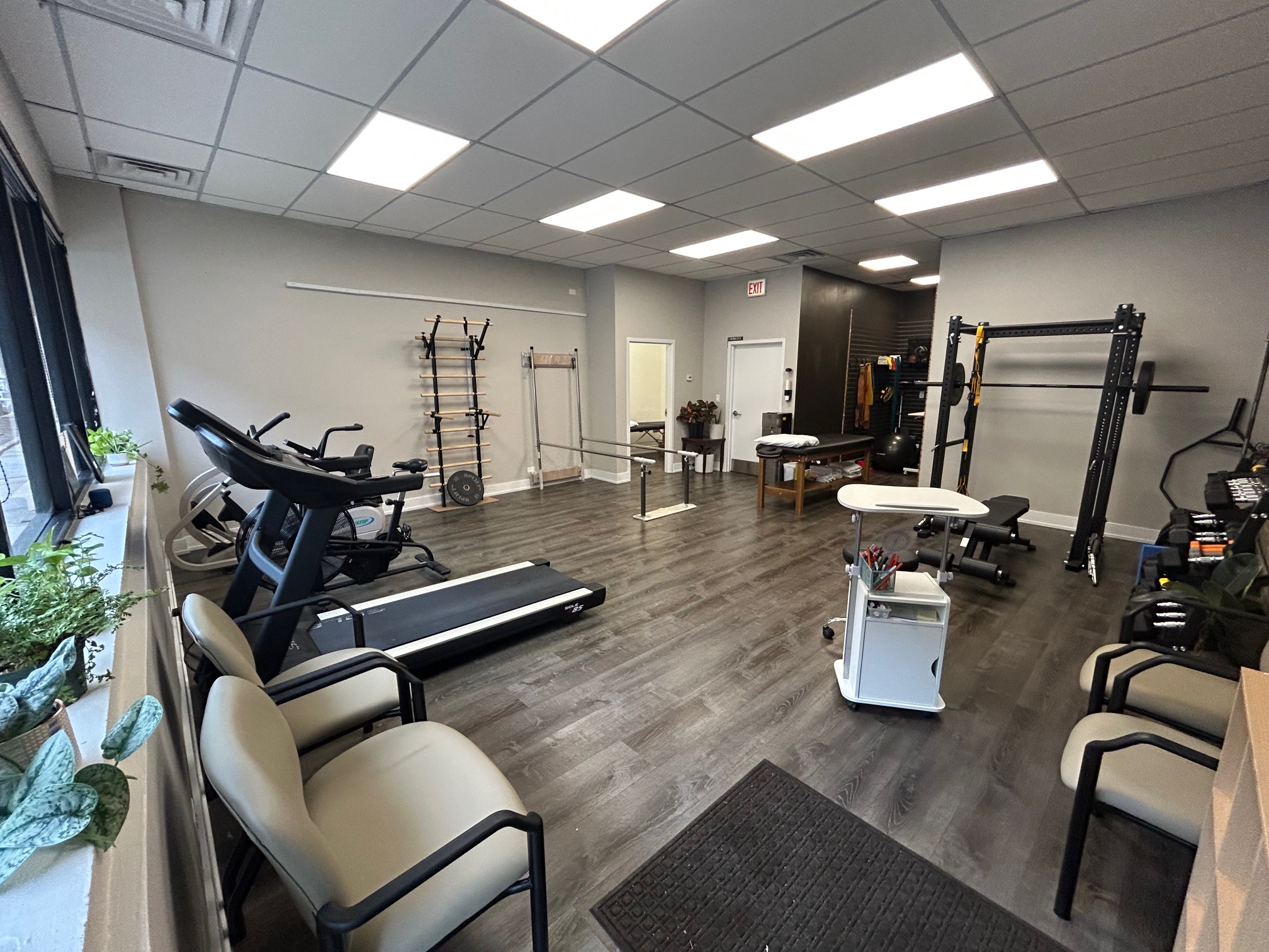 Inside Milo Physical Therapy clinic